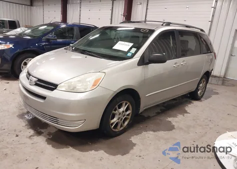 2004 Toyota Sienna Le from USA, damaged, VIN 5TDBA23C34S007356